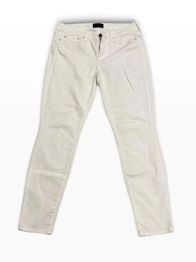 Vince White Ivory 5-Pocket Skinny Jeans Size 30